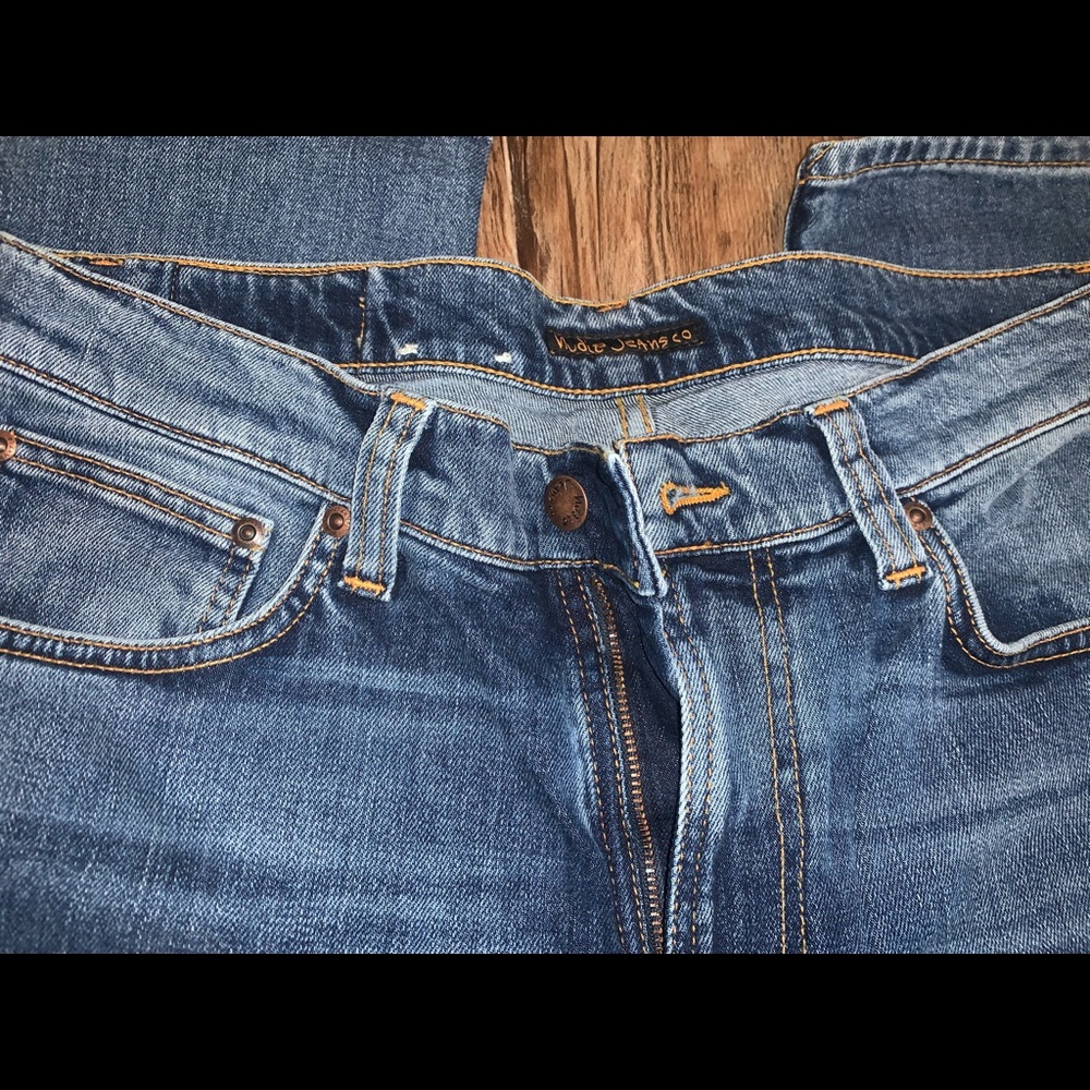 Men Nudie Lean Dean jeans